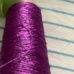 Purple Sequin Thread